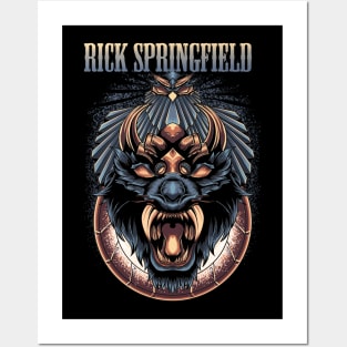 RICK SPRINGFIELD BAND Posters and Art